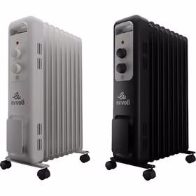 شوفاژ برقی ایوولی 9 پره EVOH-9B