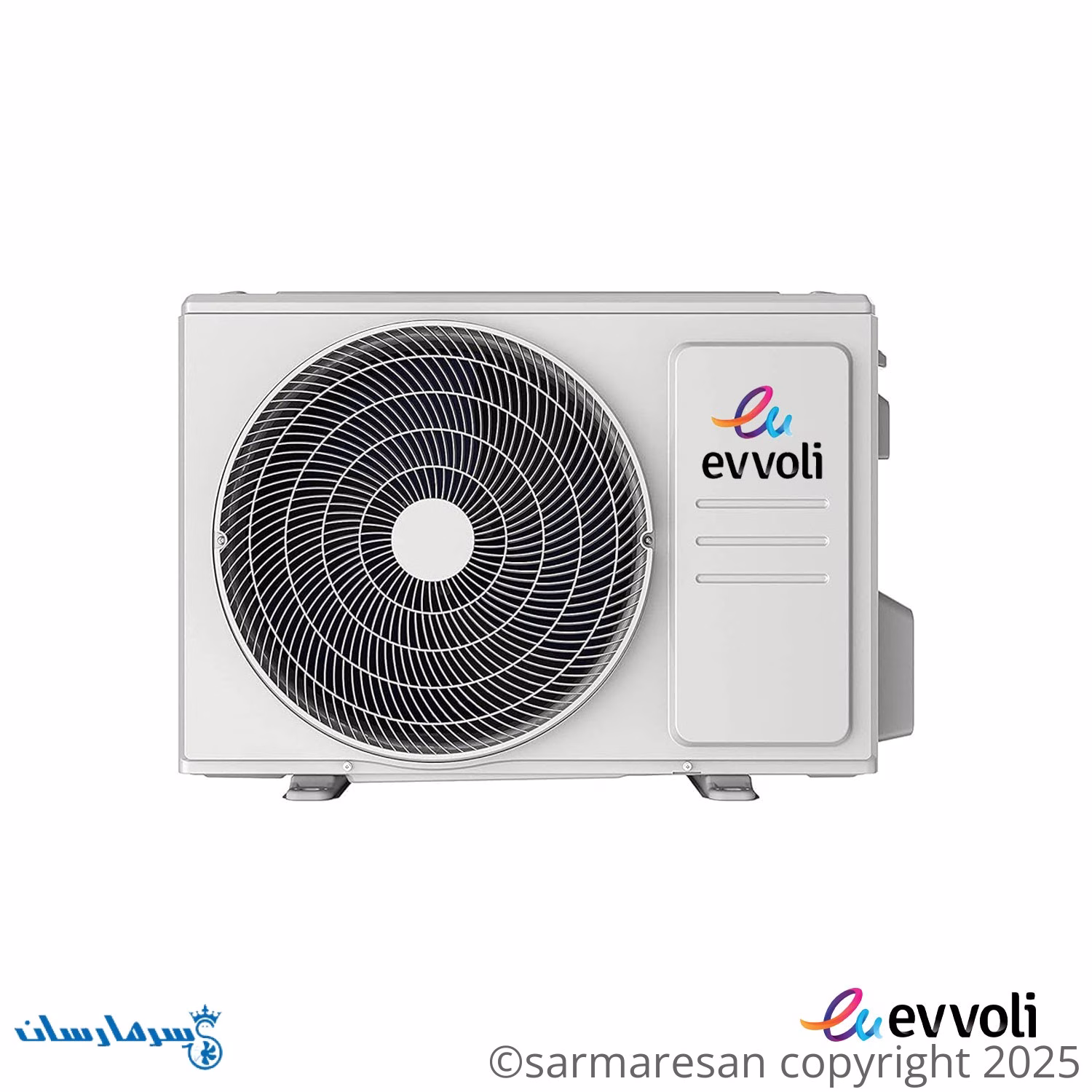 کولر گازی ایوولی 12000 الگانت مدل EVCIS–12K-UV