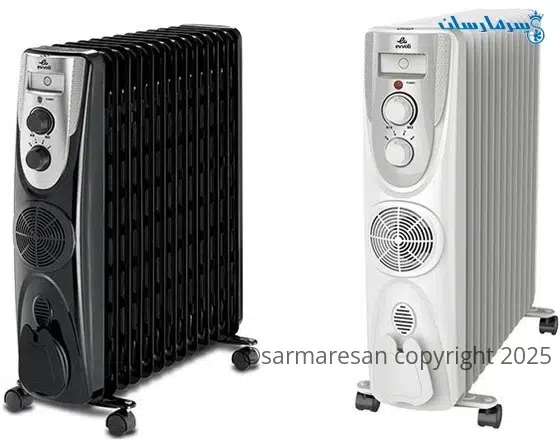 شوفاژ برقی ایوولی 13 پره مدل EVOH_13MW