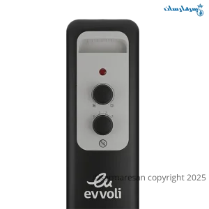 شوفاژ برقی ایوولی 9 پره مدل EVOH-9B
