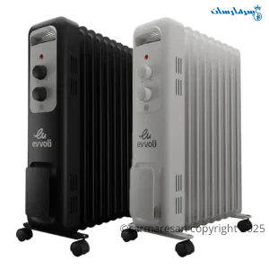 شوفاژ برقی ایوولی 9 پره مدل EVOH-9B