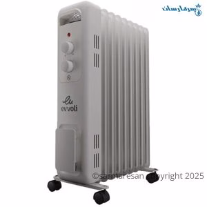 شوفاژ برقی ایوولی 9 پره مدل EVOH-9B