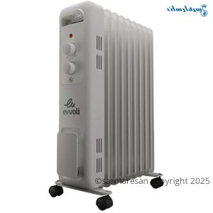شوفاژ برقی ایوولی 9 پره مدل EVOH-9B