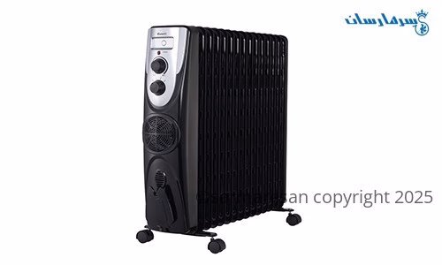 شوفاژ برقی زانتی مدل ZMOF-15BH3FUMA