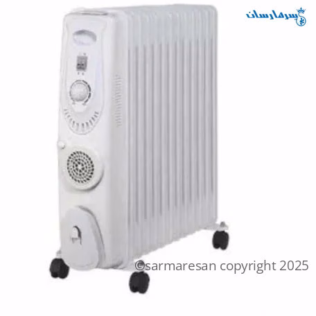 شوفاژ برقی سلسکو مدل SLS-15FB ۱۵ پره فن دار
