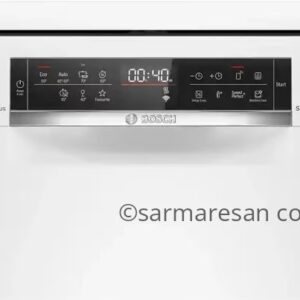 ماشین ظرفشویی بوش مدل SMS6EMW65Q ظرفیت ۱۳ نفر مبله با ۷ برنامه