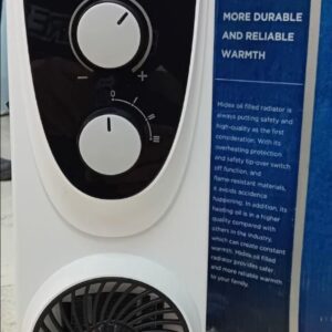 شوفاژ برقی مایدیا مدل NY2513-22HF فن دار 13 پره
