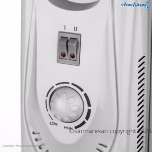 شوفاژ برقی نیکای مدل NOH844A ۱۳ پره فن دار