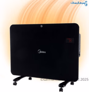 شوفاژ برقی مایدیا مدل NDK15-20MR شیشه‌ای لمسی