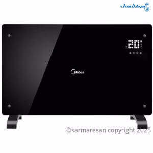 شوفاژ برقی مایدیا مدل NDK15-20MR شیشه‌ای لمسی