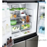 یخچال فریزر چهار درب 25 فوت ال جی مدل GR-X24FMKBL - تصویر 3