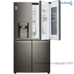 یخچال فریزر چهار درب 25 فوت ال جی مدل GR-X24FMKBL - تصویر 10
