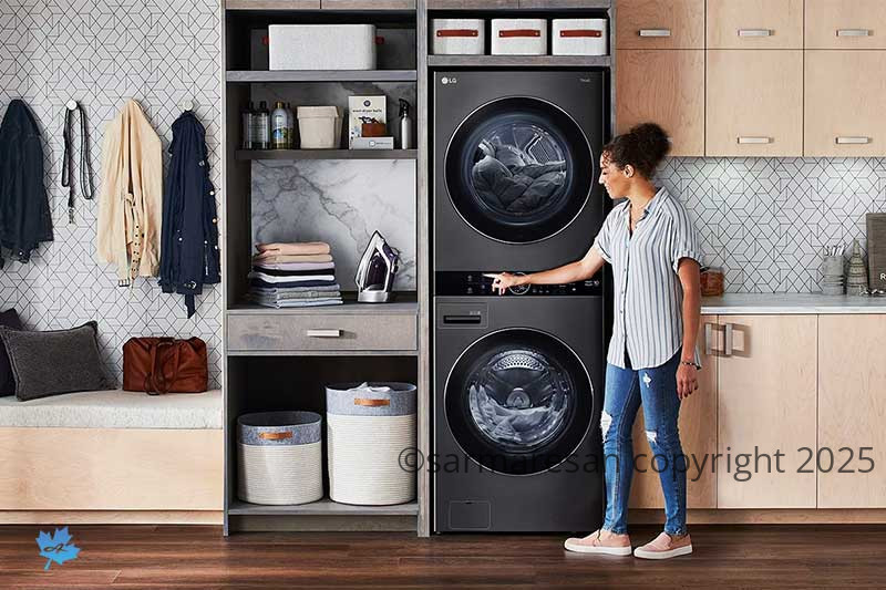 بهترین لباسشویی ال‌جی دوطبقه برای مهمانی‌های زیاد
