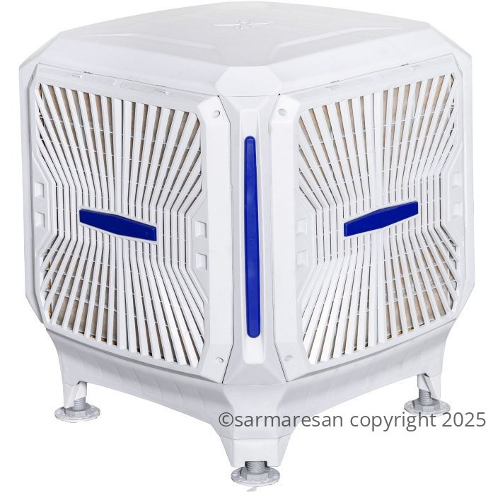 WthIQTIkQolguXAc کولر آبی پلیمری بروات DC-BR8000 - تصویر 1