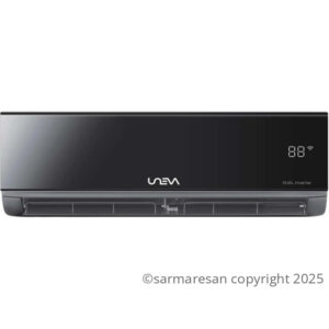 کولر گازی یونیوا پنل مشکی اینورتر T3 مدل UN-MS18VB VEVO-5 T3 ظرفیت 18000