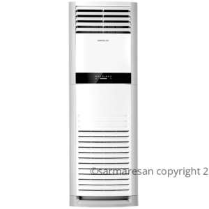 کولر گازی ایستاده جنرال آیس مدل GTRFSF-36HR2AFAW T3 ظرفیت ۳۶ هزار سرمایشی گرمایشی